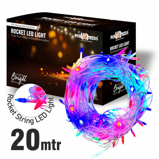 Pick Ur Needs 40 LEDs 20 m Multicolor Flickering String Rice Lights