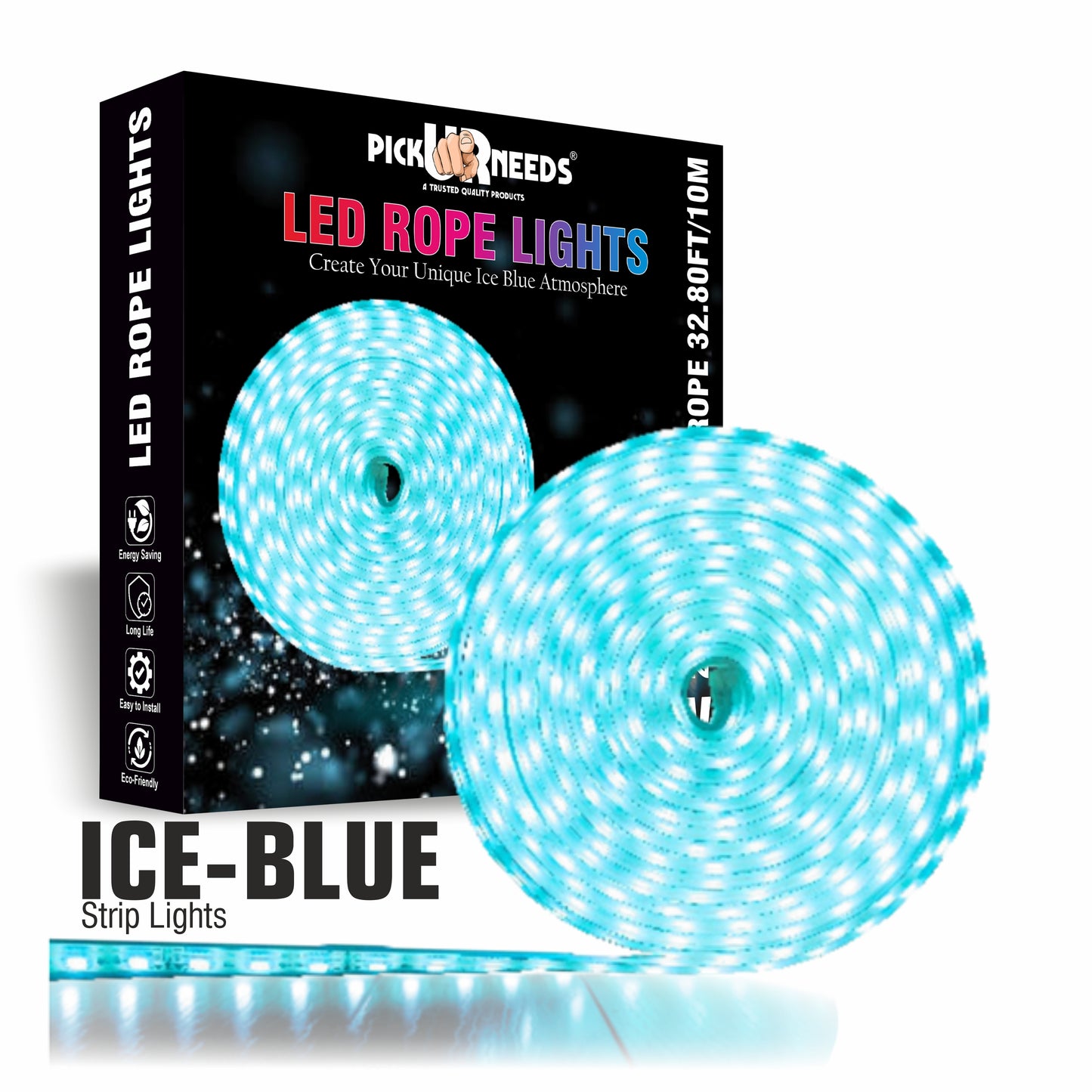 Pick Ur Needs 1200 LEDs 5 m Multicolor Steady Strip Rice Lights  (Pack of 1)