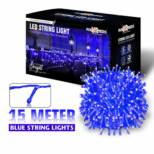 Pick Ur Needs 60 LEDs 15 m Steady String Rice Lights