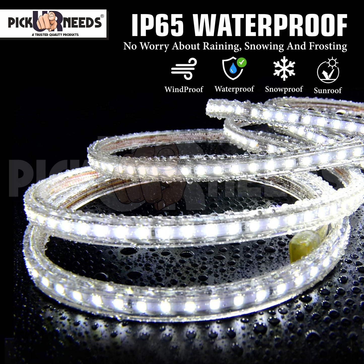 Pick Ur Needs 1200 LED 10 Meter Light / Strip Light White Color Functional / Festival Home Decor Rope Light