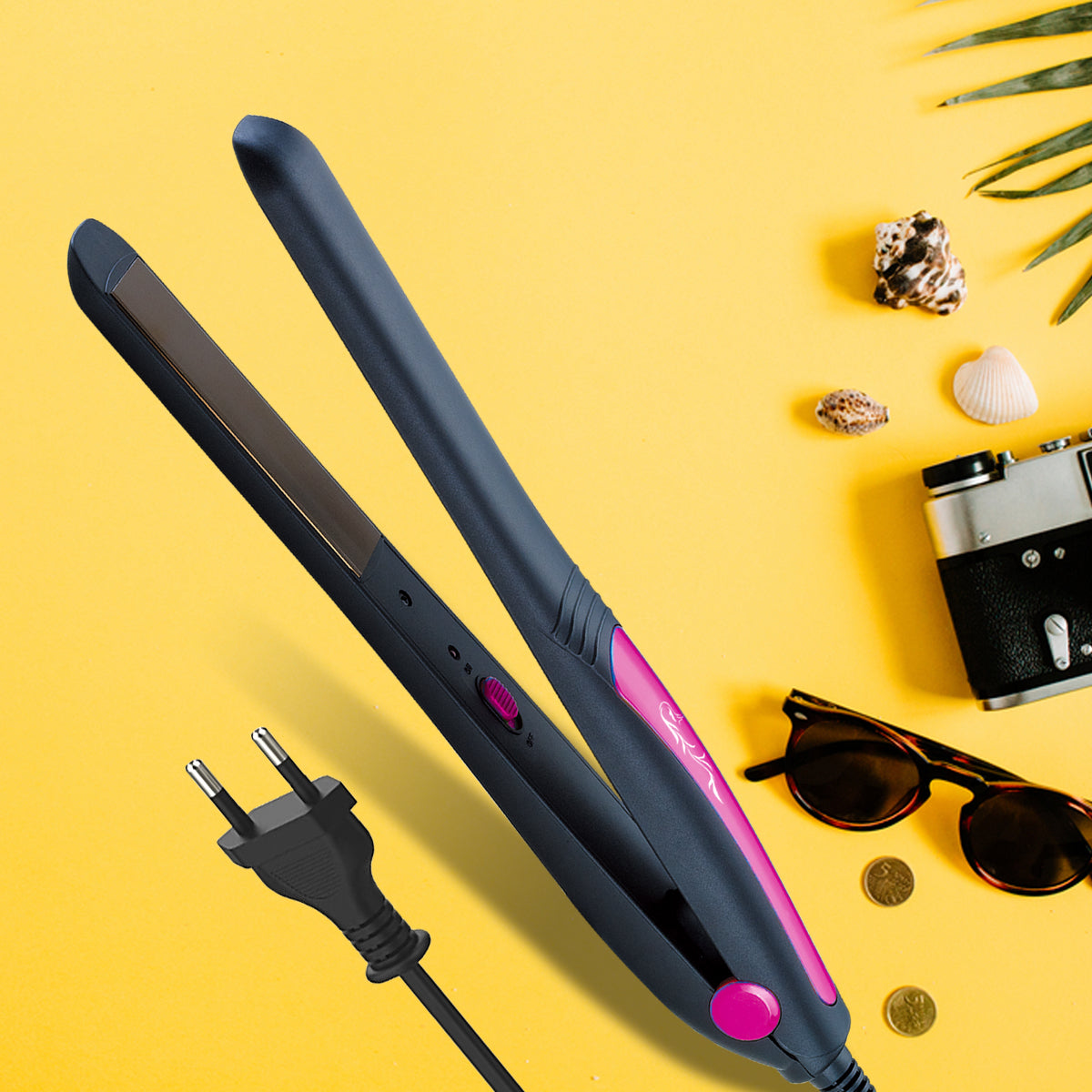 Pick Ur Needs Professional Hair Straightener 40W Ceramic Plate With Quick 30Sec