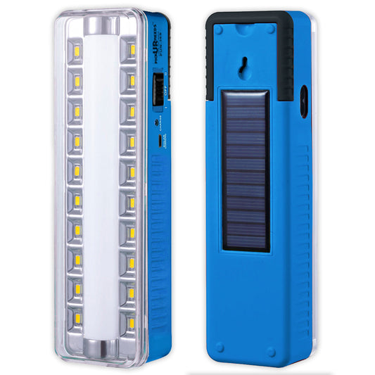 Pick Ur Needs Rechargeable 20 SMD+ Tube with in Built Solar Home Emergency LED Lantern Floor Lamp Light