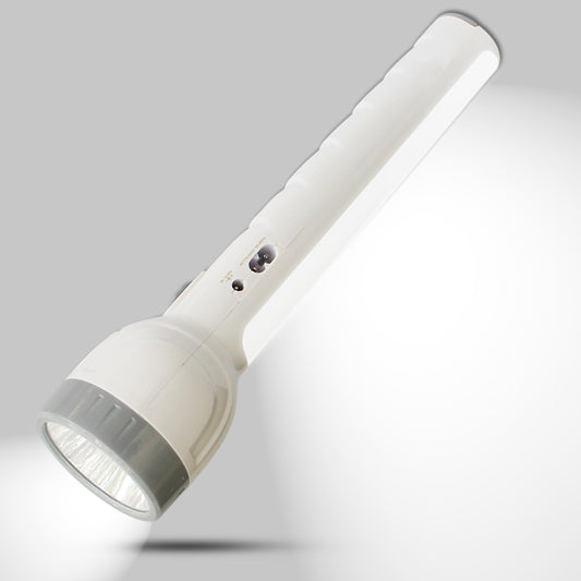 Pick Ur Needs Long Emergency Rechargeable LED 2 in 1 Long Range Search Torch Light 25 Watt With Dual Battery
