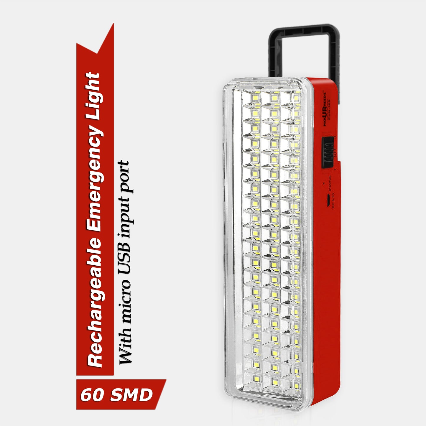 Pick Ur Needs High Quality 60 SMD LED Light with Android Charging Rechargeable Emergency Light