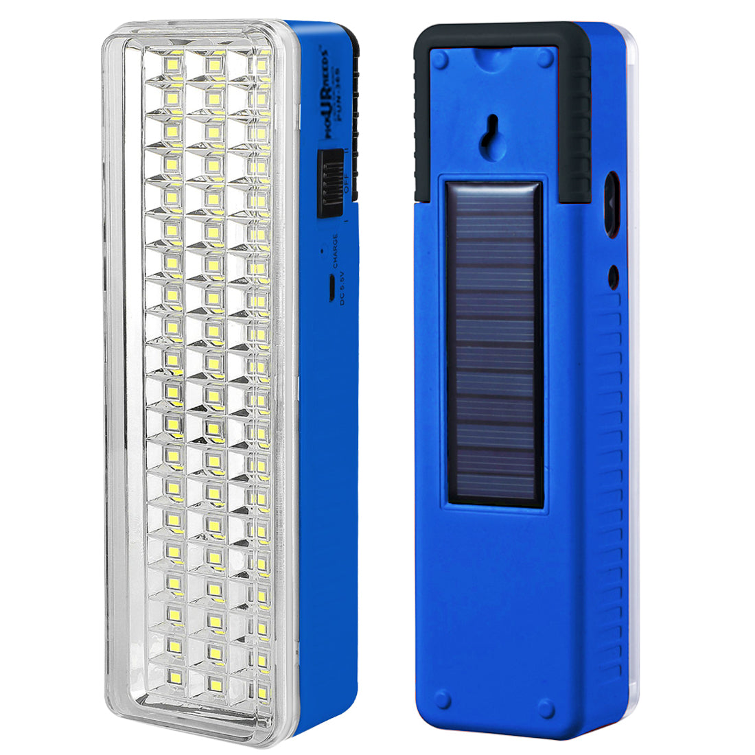 Pick Ur Needs Rechargeable 60 LED Mini Light With InBuilt Solar Panel Emergency Lantern Light