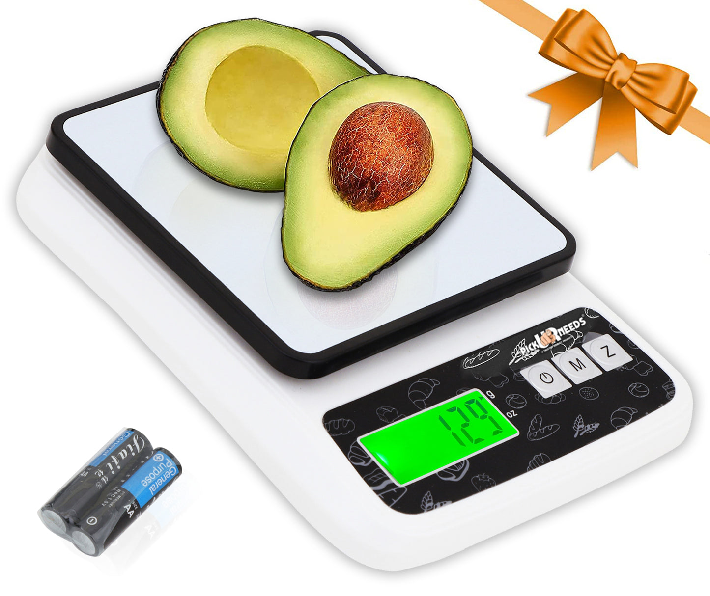 Pick Ur Needs Digital Food Scale with Bowl 10 Kg Kitchen Weighing Scale High Accuracy Weights in Grams and oz