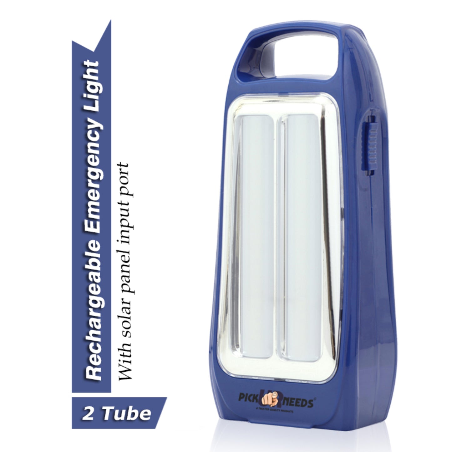 Pick Ur Needs Rechargeable & Portable Bright 2 Tube LED Lantern Lamp Home Emergency Light