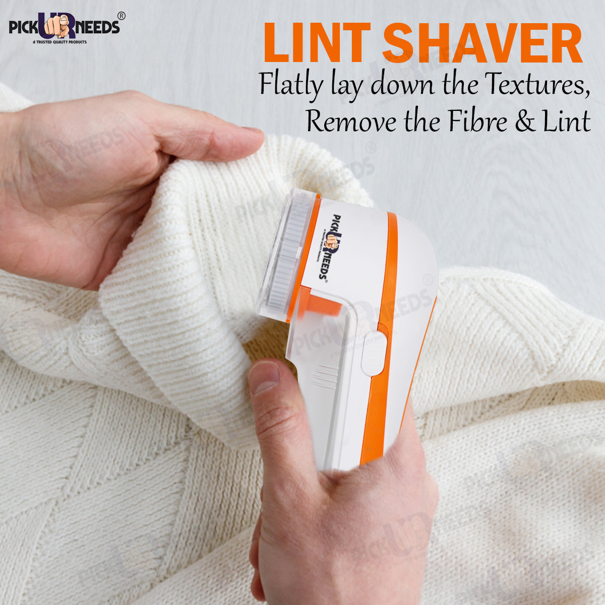 Pick Ur Needs Lint Remover for Clothes & Fabric Shaver for Woolen Clothes fuzz and pill Remover for carpet, sofa and sweaters