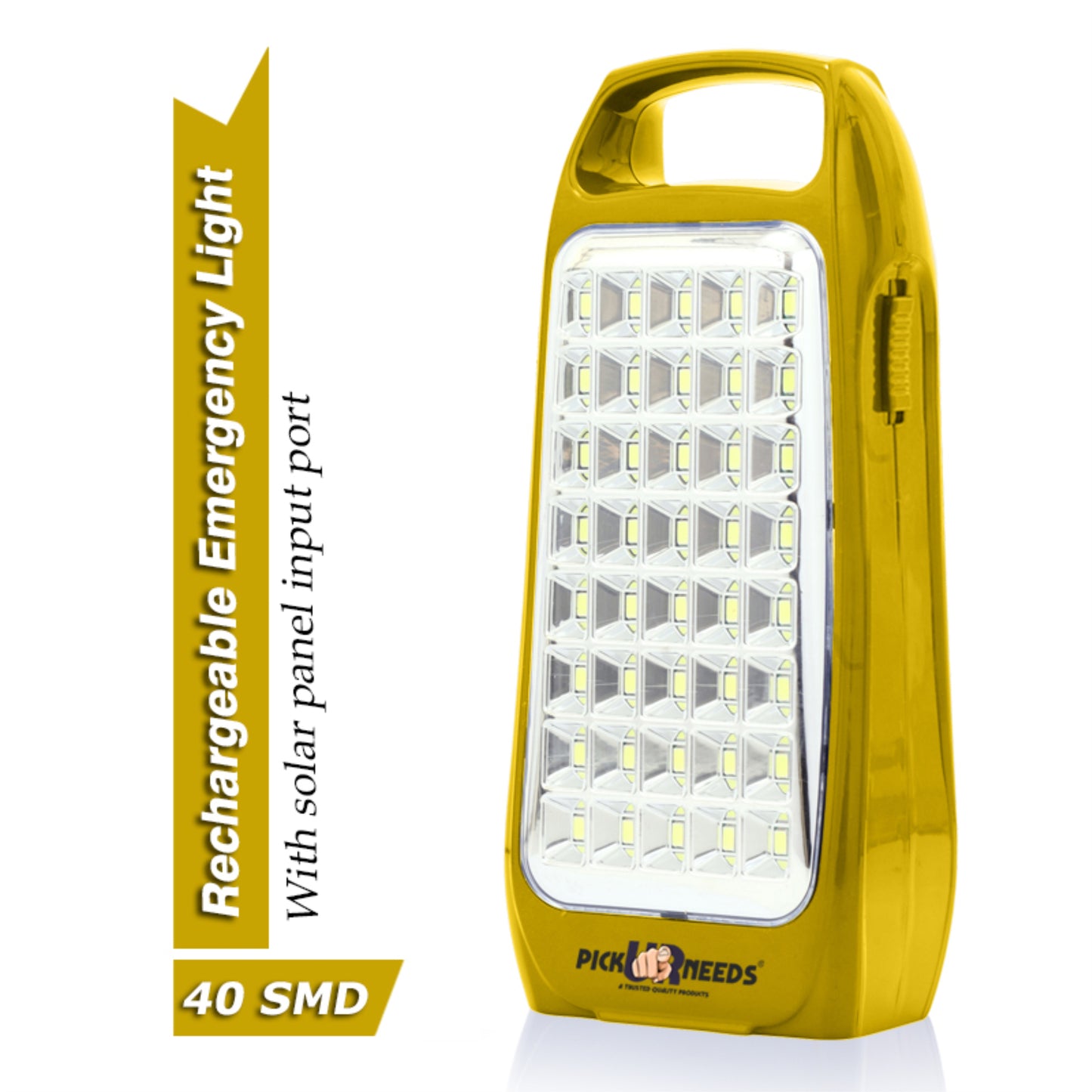 Pick Ur Needs Rechargeable & Portable Bright 40 SMD LED Lantern Lamp Home Emergency Light