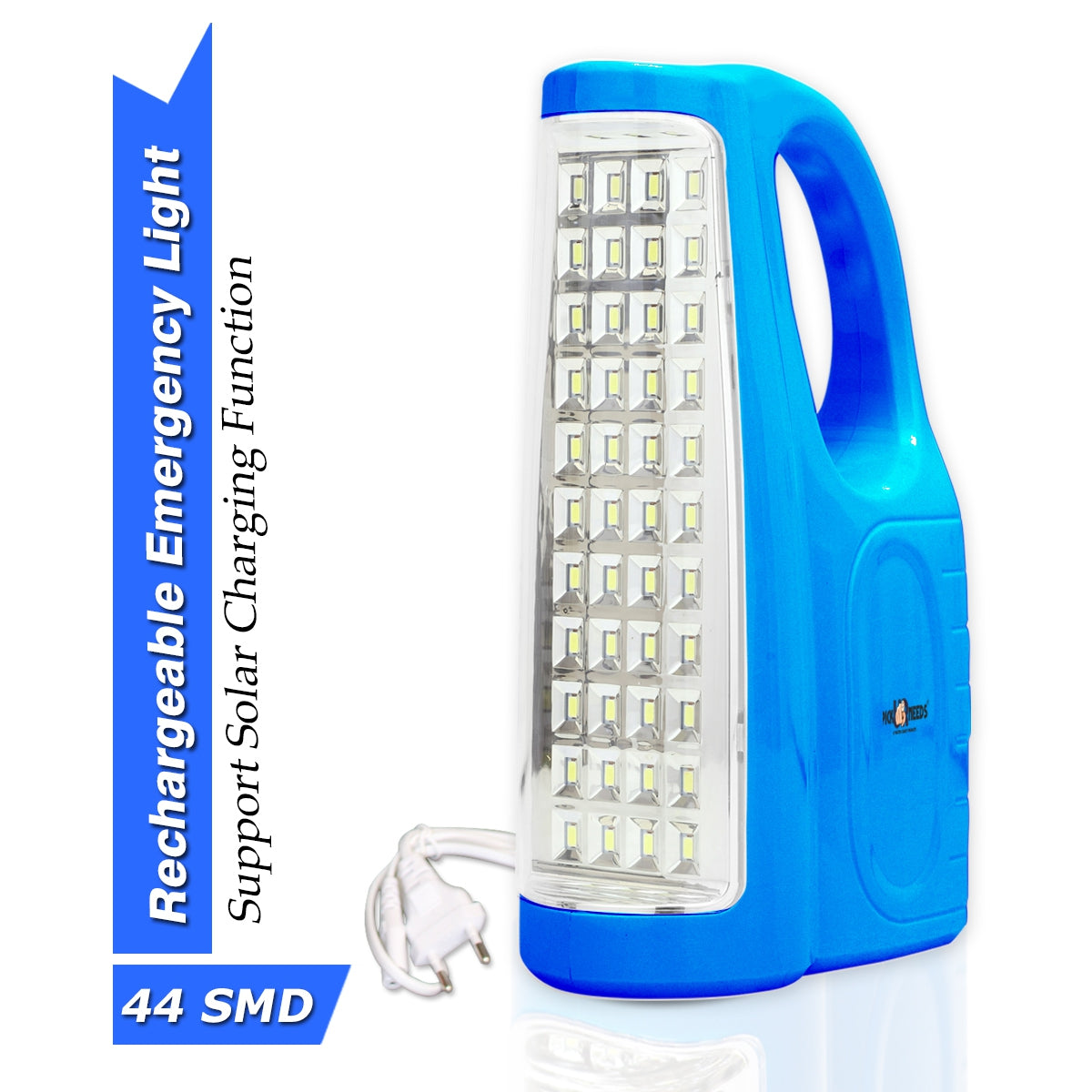 Pick Ur Needs Rechargeable LED Light Lamp Home Emergency Camping Lantern Supports Solar Charger(44 SMD)