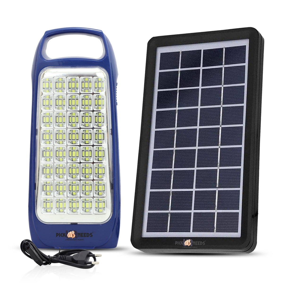 Pick Ur Needs Rechargeable & Portable Bright 40 SMD LED Lantern Lamp Home Emergency Light with Eco Friendly Solar Panel