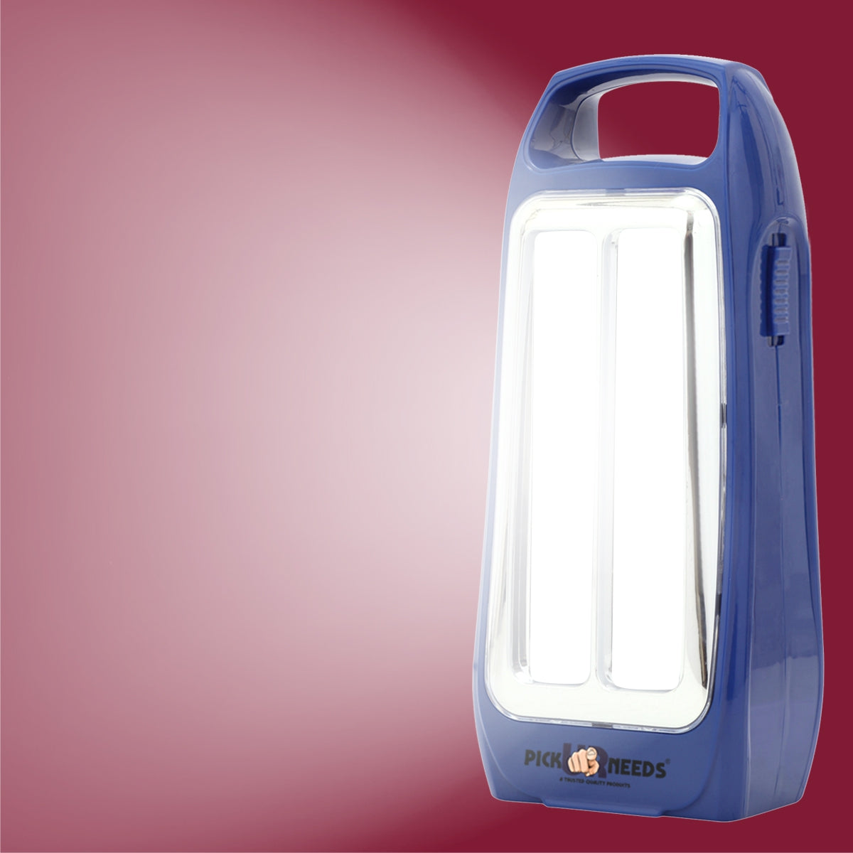 Pick Ur Needs Rechargeable & Portable Bright 2 Tube LED Lantern Lamp Home Emergency Light