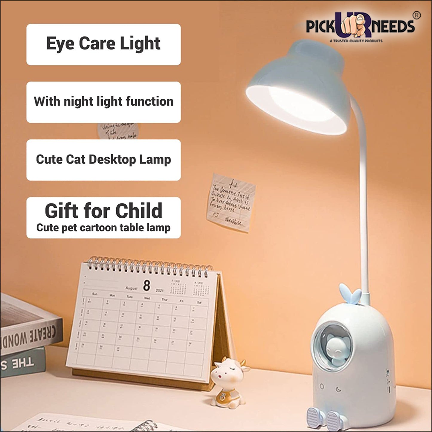 Pick Ur Needs Rechargeable Led Desk Lamp Eye Protection Flexible Study Table Lamp For Student