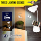 Pick Ur Needs Rechargeable Led Desk Lamp, Touch Control & Eye-Caring Smart Lamp With USB Charging