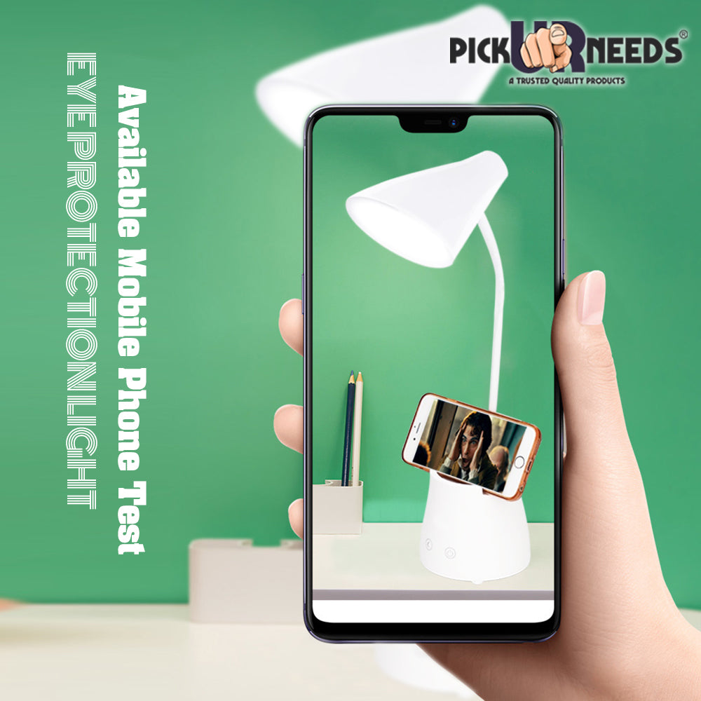 Pick Ur Needs Rechargeable Led Desk Lamp, Touch Control & Eye-Caring Smart Lamp With USB Charging