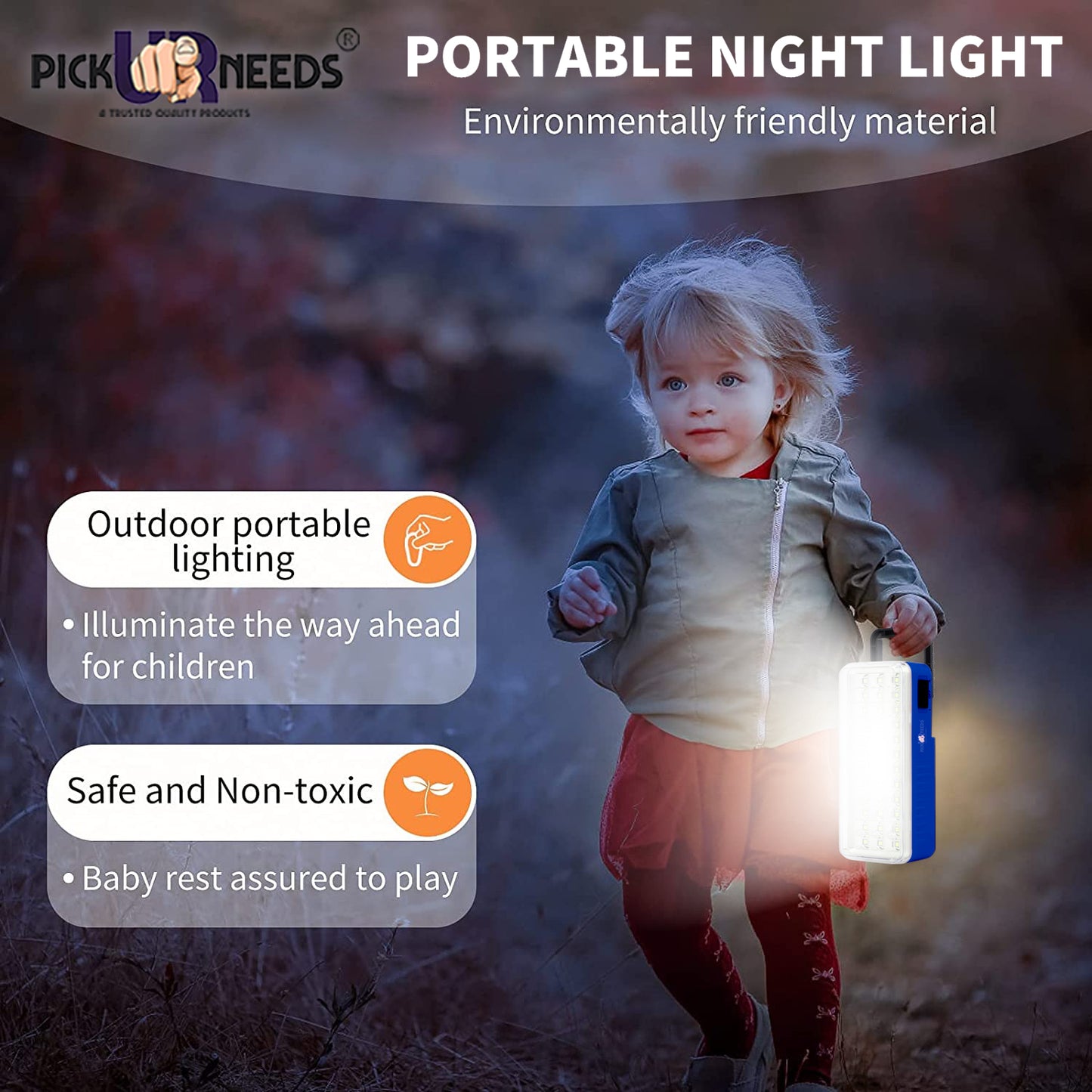 Pick Ur Needs High-Bright 36 LED with Rechargeable Emergency Floor Lantern Lamp Light