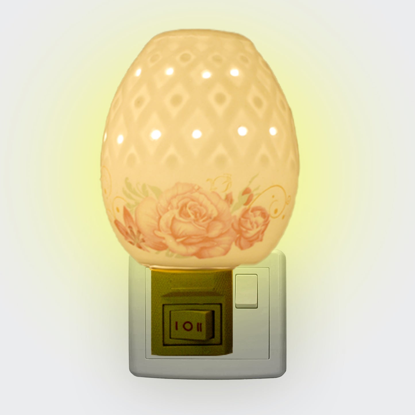 Pick Ur Needs® Stylish Home Decorative Ceramic Electric Night Light Table Lamp(Design As Per Availability)