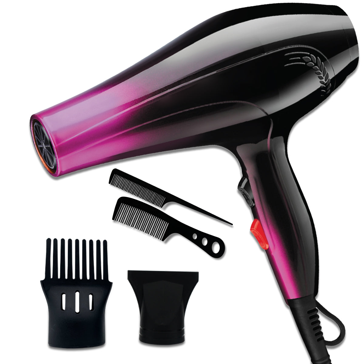 Pick Ur Needs Professional Stylish Hair Dryers For Women & Men Hot And Cold Dryer With Comb Reducer (3500 Watt)