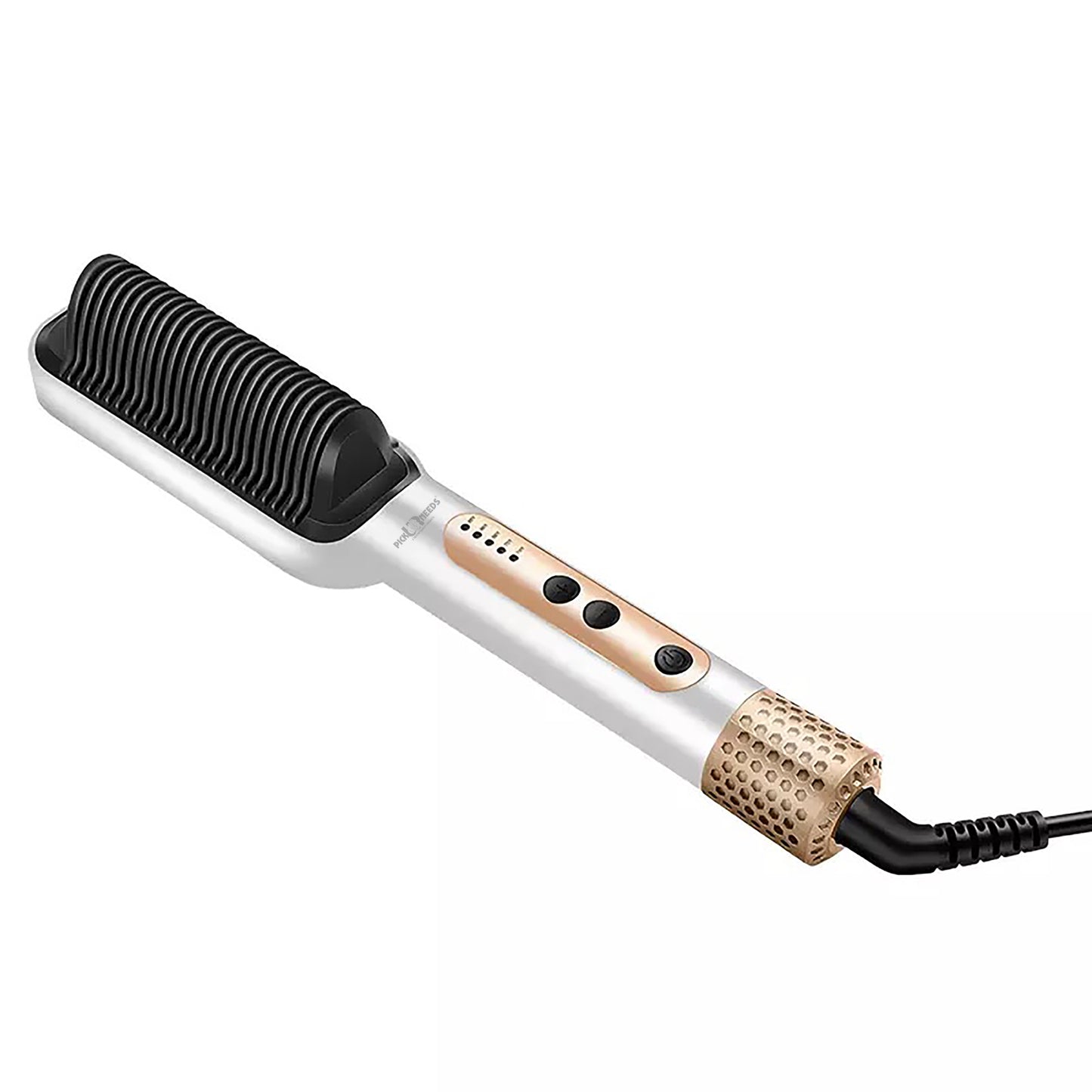 Pick Ur Needs Professional Hair Straightener Brush Straightening Comb With 5 Temp Setting Fast Heating Ceramic Plate