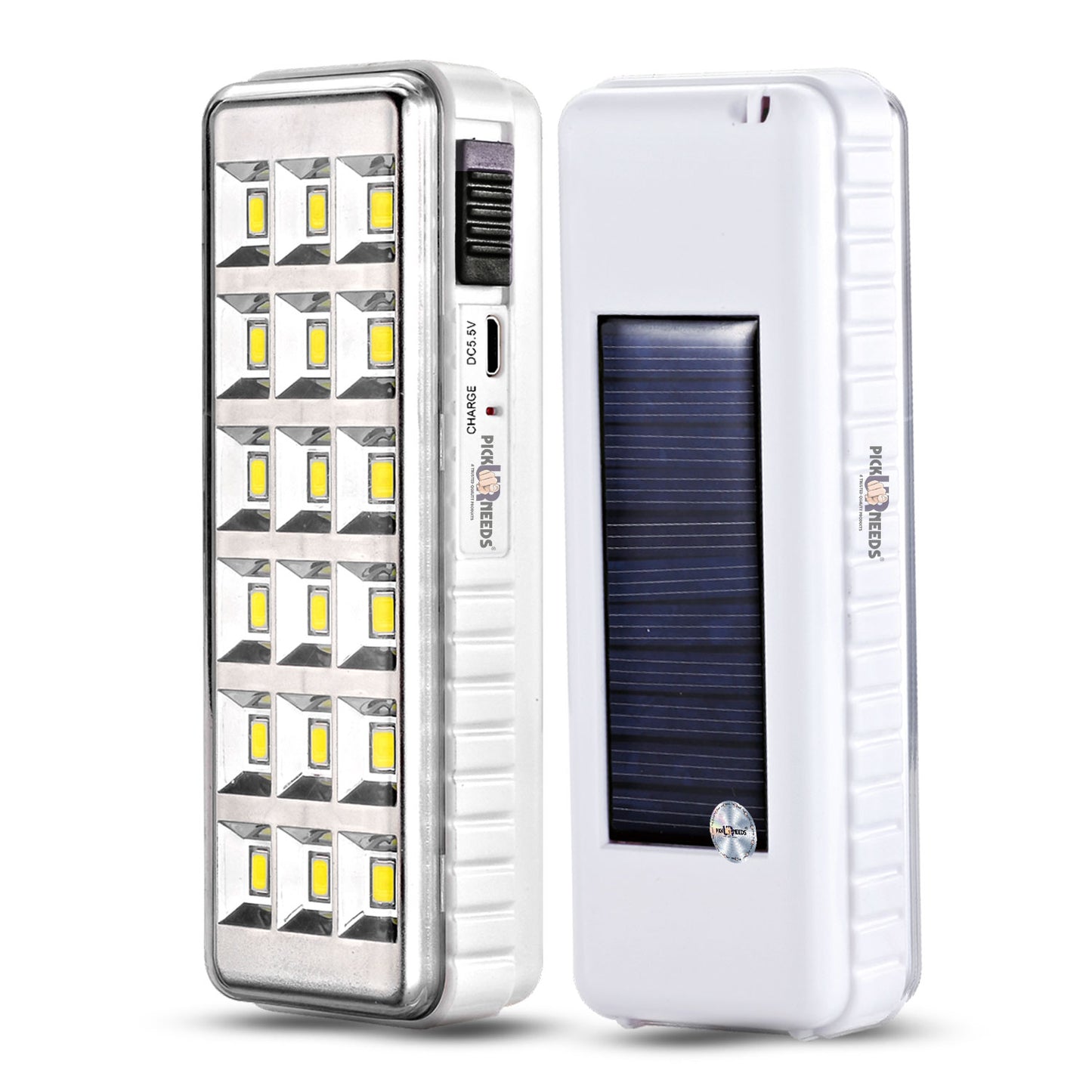 Pick Ur Needs Solar Emergency Rechargeable Mini Home Lantern Light (18 SMD) With Lithium Battery