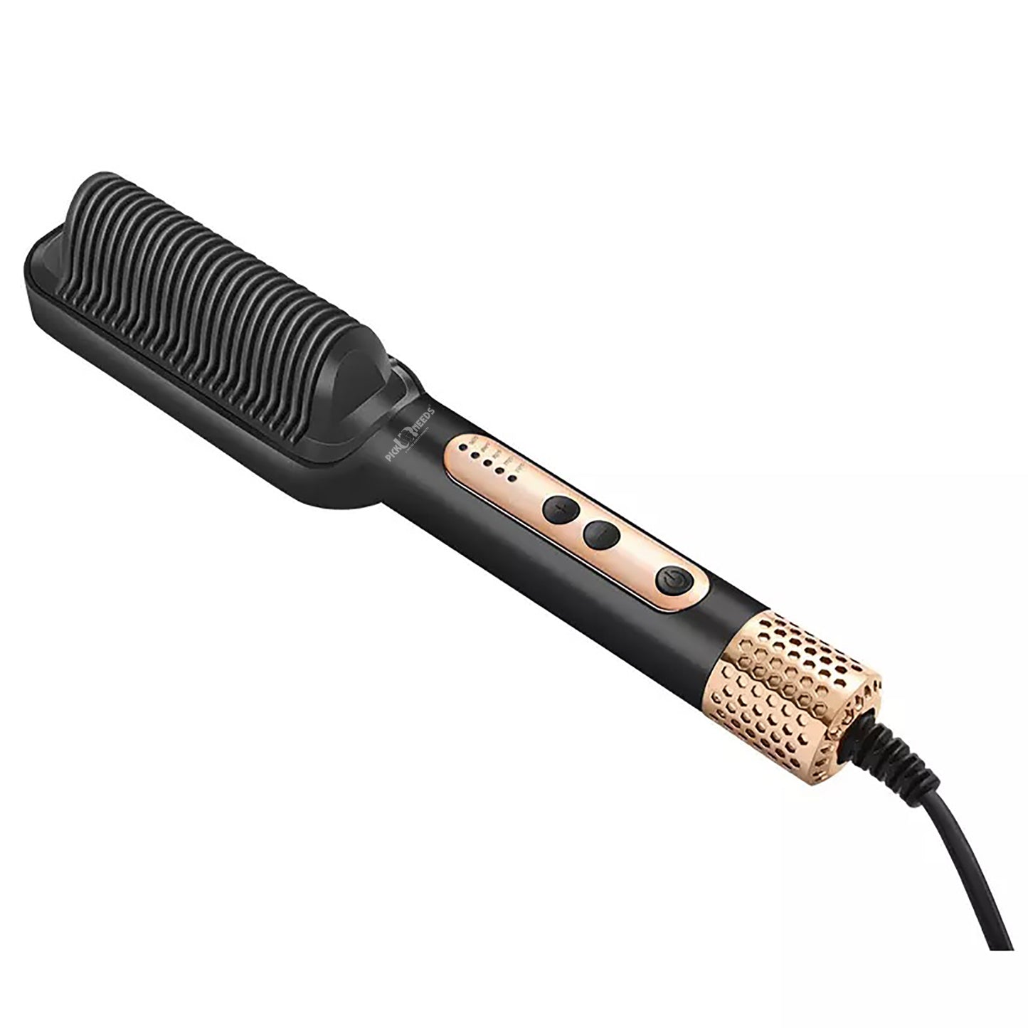 Pick Ur Needs Professional Hair Straightener Brush Straightening Comb With 5 Temp Setting Fast Heating Ceramic Plate