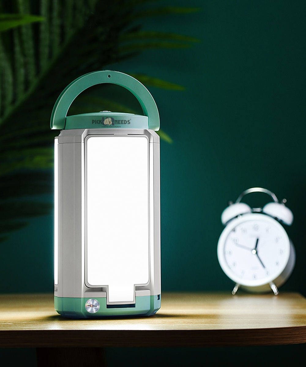 Pick Ur Needs Solar Home Emergency Rechargeable LED Foldable Floor Lantern Lamp Light