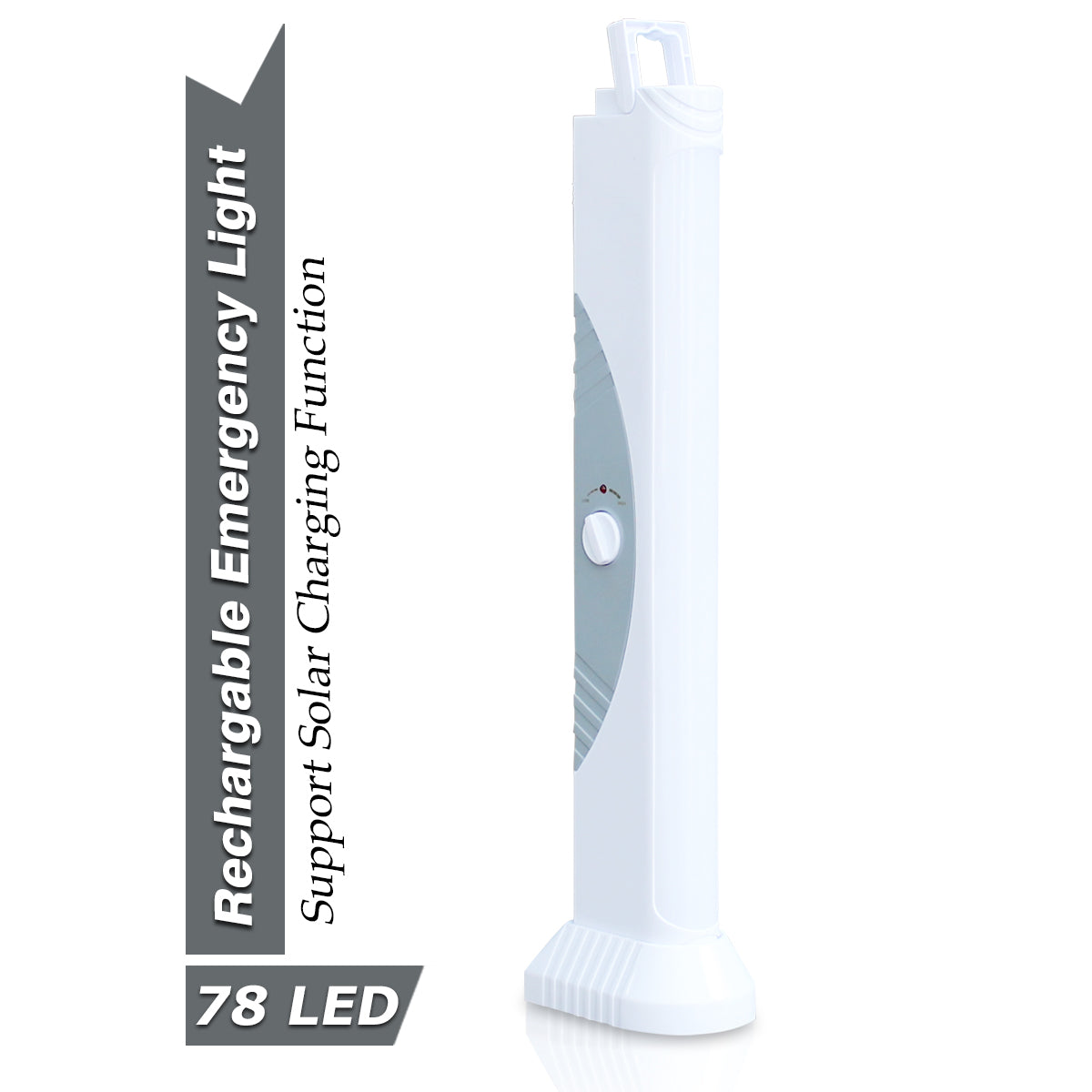 Pick Ur Needs Super Bright 7.8 Watt 78 LED Emergency Rechargeable Long Tube Light