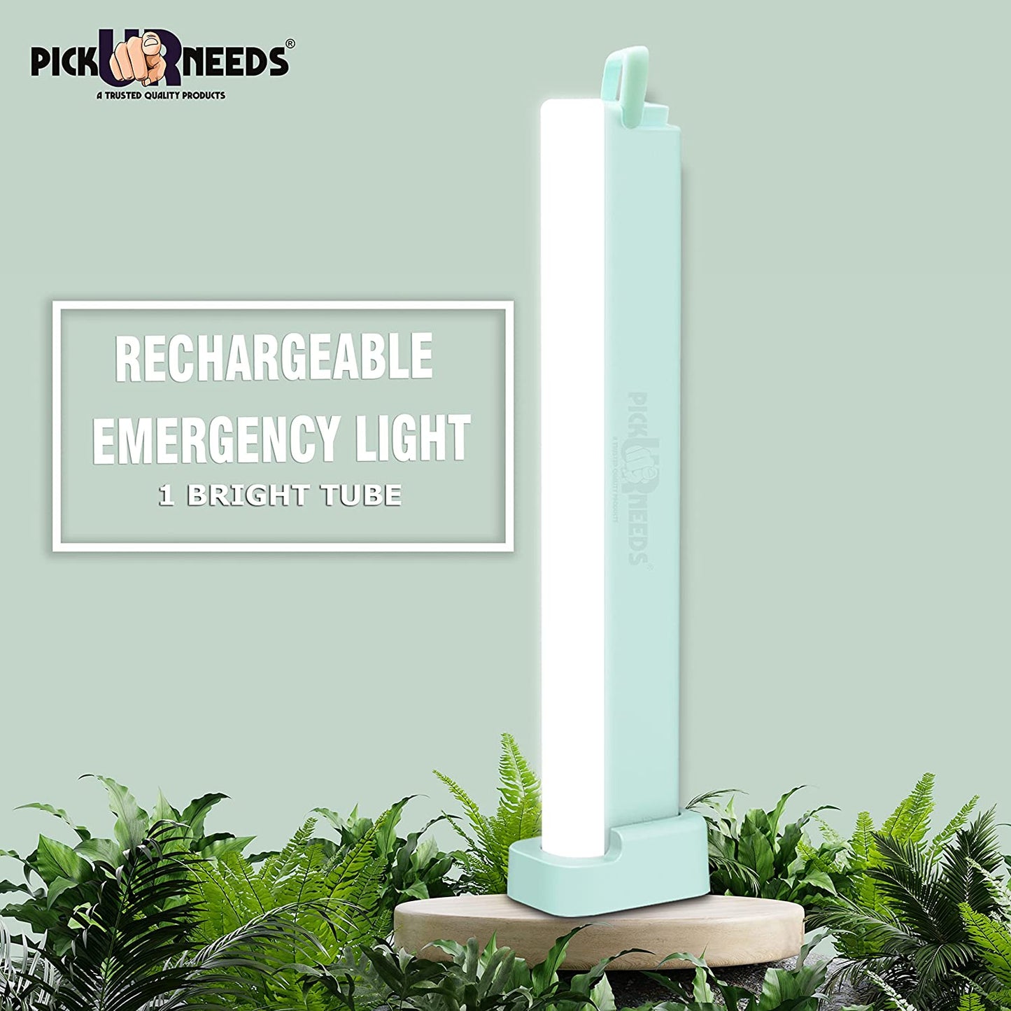 Pick Ur Needs Rechargeable Multifunctional Home Emergency LED Tube Light AC/DC 40 Watt