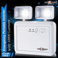 Pick Ur Needs Auto Cut System Led Wall Mounted With Portable & Twin Spot For Commercial Emergency Lightning (Medium,Abs Plastic, White, Pack Of 1)