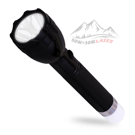 Pick Ur Needs Rechargeable 50W+ 30W LED Search Light Long Range Torch High Power for Home Emergency Light